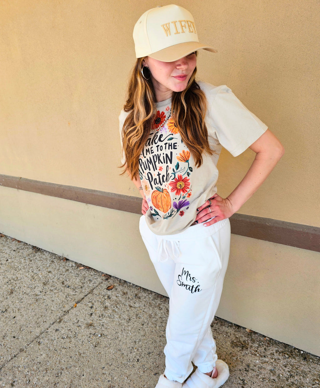 Take Me to the Pumpkin Patch Tee – Fall Bride & Wifey Shirt
